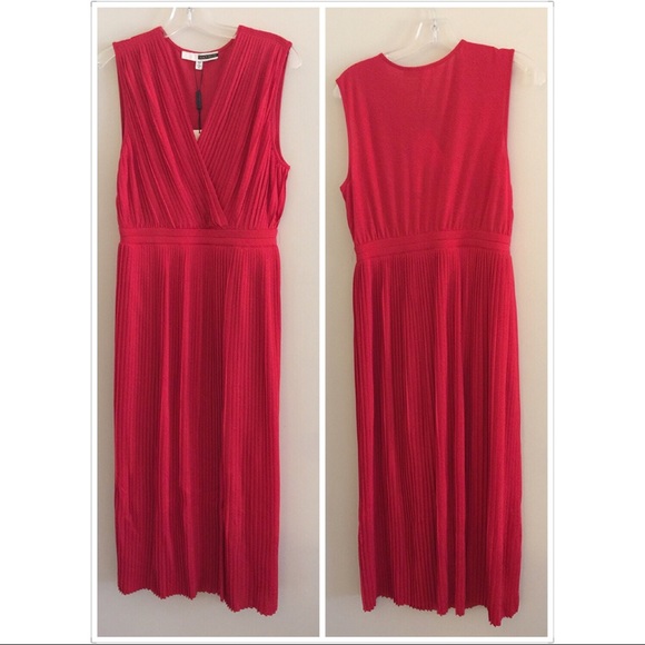 Anthropologie Tracy Reese Pleated Midi Dress - Picture 4 of 9